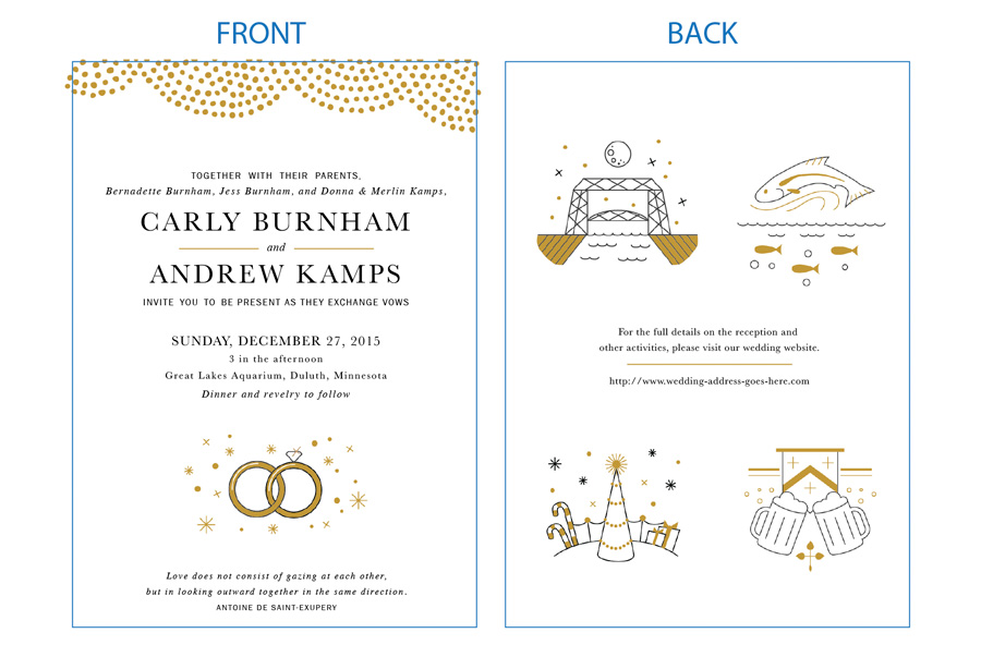 Wedding Invitation Design